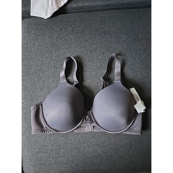 Vanity Fair Bra 42C EXC Beauty Back Full Figure Underwire 76380 Gray NWOT - Picture 1 of 5